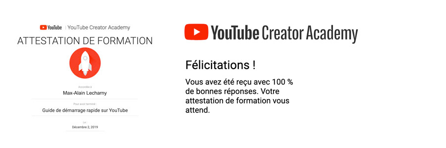 certification youtube creator studio