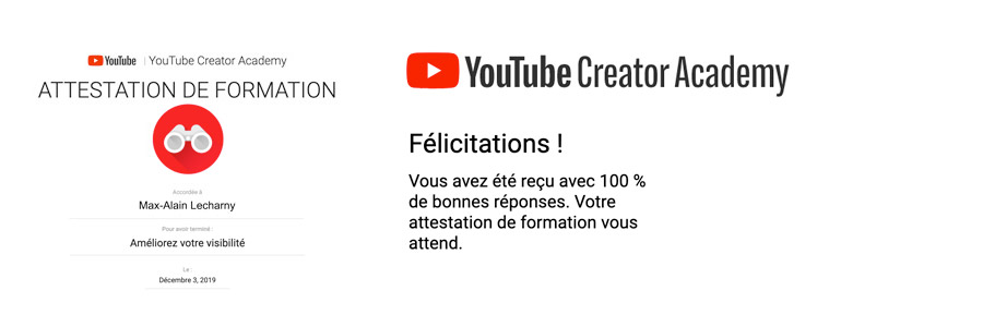 examen youtube creator