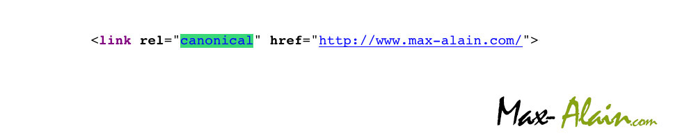 code html link canonical