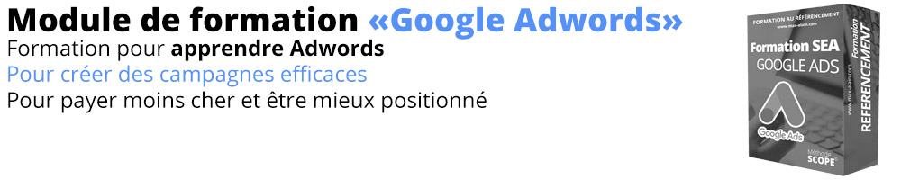 Formation pour apprendre Google Adwords formation google adwords