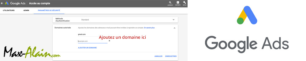 adresse mail google adwords